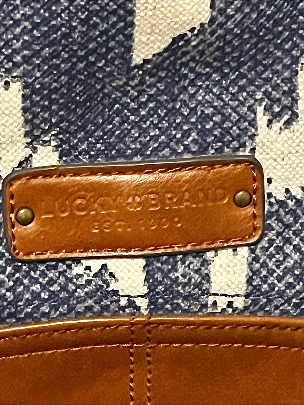 Lucky Brand features blue